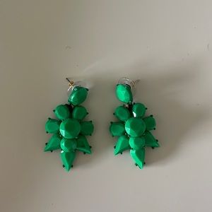 Jcrew Green Earrings
